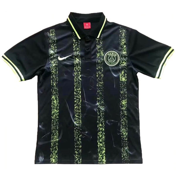 Polo Paris Saint Germain 2019-20 Schwarz Grün